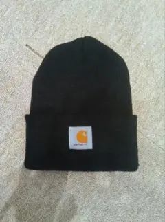 カーハート　ニットキャプ　ブラック