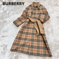 超希少！BURBERRY'S リバーシブルコート　＋スカート　メガチェック BURBERRY - BURBERRY バーバリー ノバチェック ロングスカート 巻き