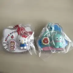 サンリオキャラクターズ パッケージチャーム&チョコボーロ 2点