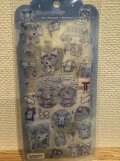 【正規品】ドロップジュエリーシール　マイメロ&クロミ