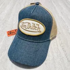 海外限定 von dutch ヴォンダッチ メッシュキャップ デニムのサムネイル
