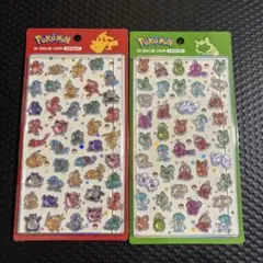 韓国限定　ポケモン　ドロップ　3Dシール