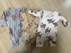 NEXT baby カバーオール　新生児用３枚セット