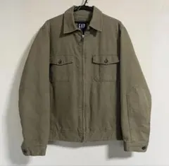 00s oldGAP ワークジャケット オリーブ 夕方まで即日発送