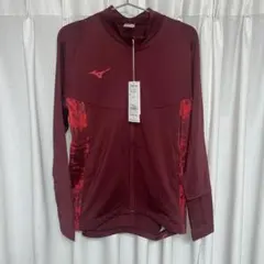 大特価 MIZUNO フルジップ　フリースジャケット Sサイズ カベルネレッド