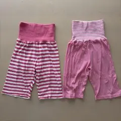腹巻付き パジャマ パンツ 2枚セットのサムネイル