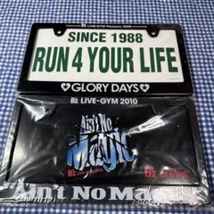 【新品】B'z ライブグッズ ナンバーフレーム GLORY DAYS カーグッズ B'z Live-gym 2008 GLORY DAYS ナンバーフレーム B'z ナンバー