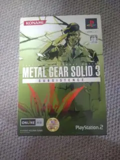 MGS3　SUBSISTENCE　PS2ソフト