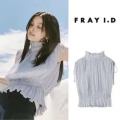 FRAY I.D フレイアイディー 【WEB限定】 シアーペプラムブラウス