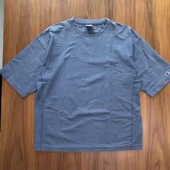 新品 USA製 チャンピオン T1011 ラグランベースボールTシャツ 紺 M