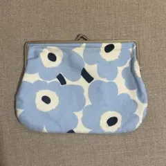 マリメッコ　がま口ポーチ