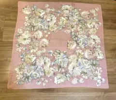 【ラルフローレン】クリーニング済 シルクスカーフ