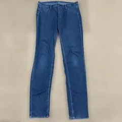 ブルー スキニーデニム