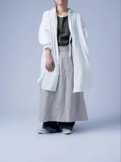 ワフ リネン ポロシャツ トップス シャツ wafu プレミアム】 Linen