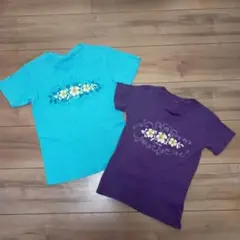 Hawaii♡100サイズ&120サイズ 半袖Tシャツ 色違い 2枚セット
