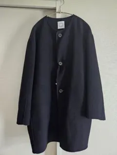 【新品】ORCIVAL/オーシバル リバーウール ノーカラーコートのサムネイル