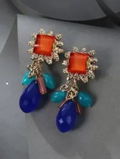 イヤリング【新品】デコレーション 大ぶり　パーティー　二次会