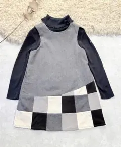 BeBe（ベベ）120サイズ　キッズワンピース＋インナーセット