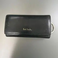 ひ*ろ様 Paul Smith ブラック レザー キーケース