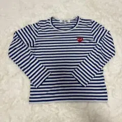 737【人気Lサイズ】プレイコムデギャルソン♤刺繍ロゴ　長袖ロンT 即完売モデル 737【人気Lサイズ】プレイコムデギャルソン♤刺繍ロゴ 長袖ロンT