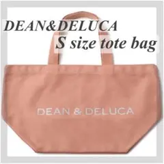 新品★DEAN&DELUCA ディーンアンドデルーカトートバッグコーラルSサイズ