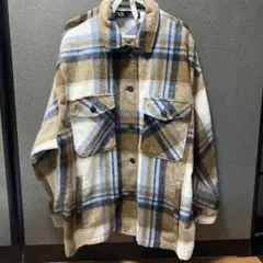 ブルーレーベル クレストブリッジ チェック モヘヤブラッシュ 