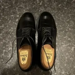 オールデンAlden 53507 プレーントゥ 7h 25.5 ブラック カーフ オールデン 53507 P-TOE モディファイド カーフ黒-Natoriya