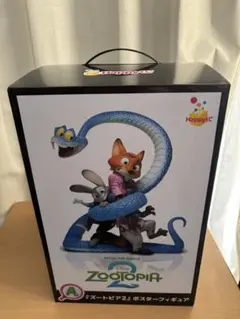 Happyくじ　ズートピア2 A賞 ポスターフィギュア