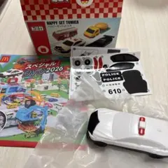 【新品】マクドナルド ハッピーセット トミカ 日産スカイライン パトカー