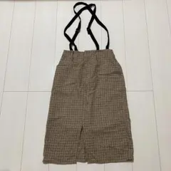 Heather チェックスカート　スカート　レディース