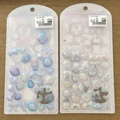 ボンボンドロップシール パールヴェール ほわいとボンボン きらめきボンボン