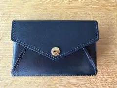 R*n様 エンダースキーマ ネイビー レザー 三つ折り財布 - メルカリ
