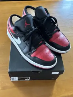 o*i様 Nike Air Jordan 1 Low レッド/ブラック 27cm