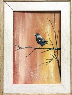 絵画 自由の鳥 micchan作 - メルカリ