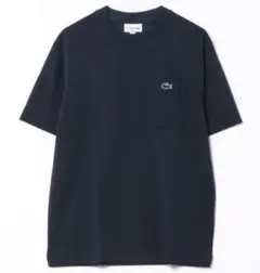 LACOSTE ラコステ　ポケットTシャツ ネイビー　size 5 （L相当）