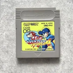 GB ロックマン　ワールド4 ゲームボーイカセット
