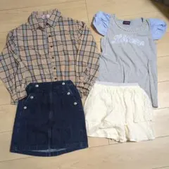 キッズ　４点セット　まとめ売り　140サイズ