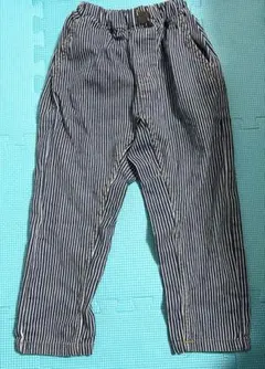 キッズ　ストライプデニム　110cm