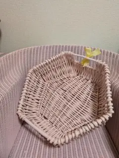 ヴィンテージ☆ウイッカーバスケット