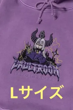 LA+ DARKNESSS HOODIE / VIOLET Lサイズ