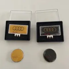 Audi ロゴ入りゴルフマーカーセット　２個セット