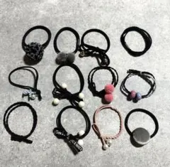 12点❣️ヘアゴム 髪ゴム 髪留め パールおしゃれ アクセサリー シンプル