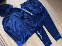 ミズノ　Global Elite ジャージ上下セット ネイビー