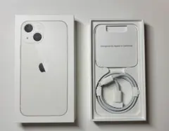 本体なし iPhone 13 空き箱 ＆ 純正ライトニングケーブル SIMピン