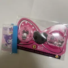 マイメロディ＆クロミ　1番くじ　　G賞　缶バッジ　ウエハース　トレカ