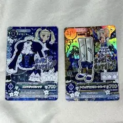 ゴスマジックシャツ ナイトメアカプリコーンブーツ アイカツカード 藤堂ユリカ