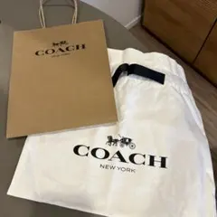 COACH ショップ袋とポーチ セット