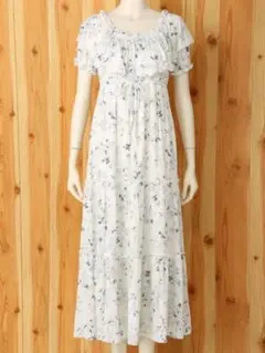 gelato pique フラワーカップインティアードドレス