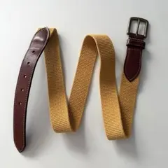 Paul Smith イエロー　レザー　ベルト