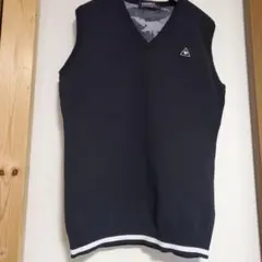 ダークグレー 迷彩柄 Vネックベスト